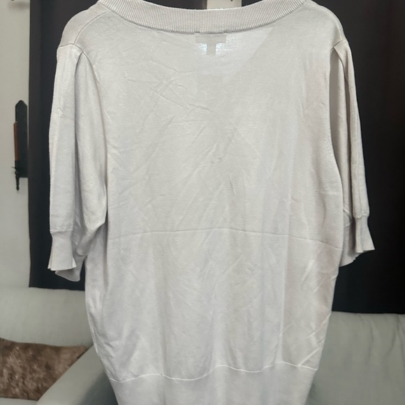 Nwt puff sleeve DKNY sweater. - Picture 3 of 5